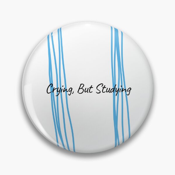 Item preview, Crying, But Studying designed and sold by ParvaMagia.