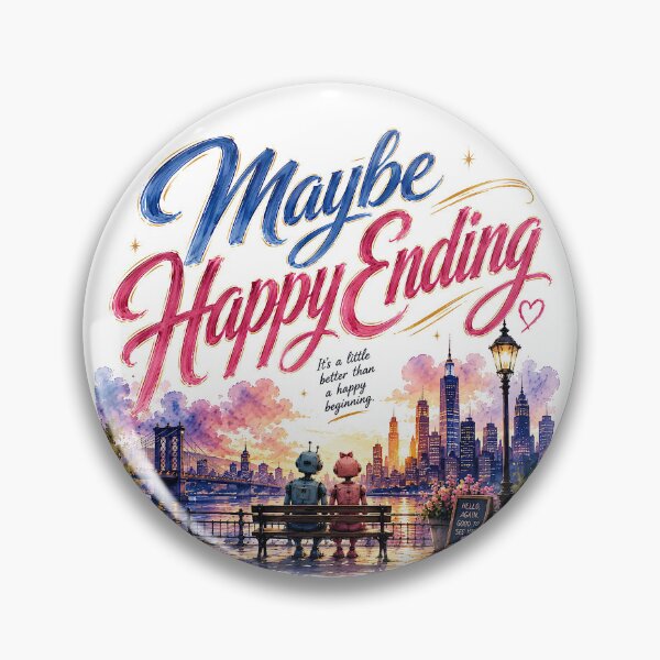 Item preview, Maybe Happy Ending the Musical designed and sold by Lyric Vault - Rock on.