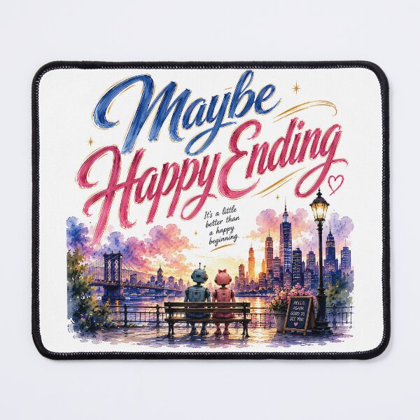 Item preview, Maybe Happy Ending the Musical designed and sold by Lyric Vault - Rock on.