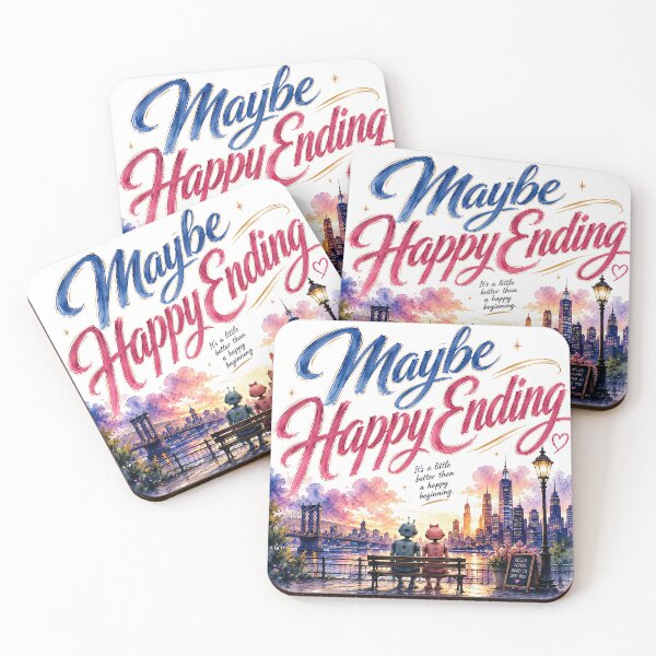 Item preview, Maybe Happy Ending the Musical designed and sold by Lyric Vault - Rock on.
