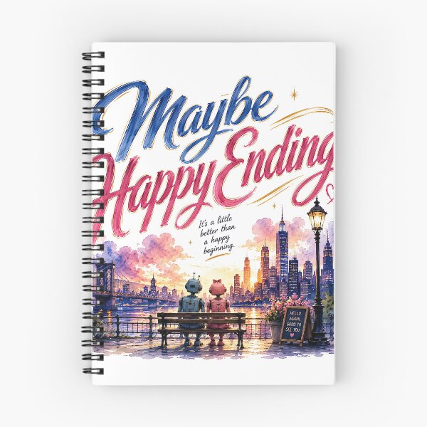 Item preview, Maybe Happy Ending the Musical designed and sold by Lyric Vault - Rock on.