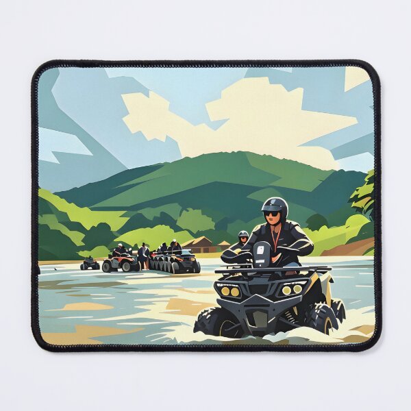 Item preview, ATV Adventure Club | Retro Off-Road Vintage T-Shirt Design designed and sold by Spirit of Siam.