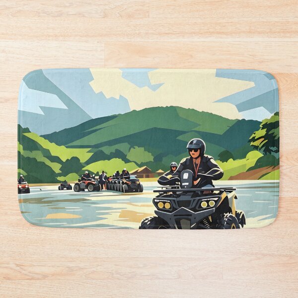 Item preview, ATV Adventure Club | Retro Off-Road Vintage T-Shirt Design designed and sold by Spirit of Siam.