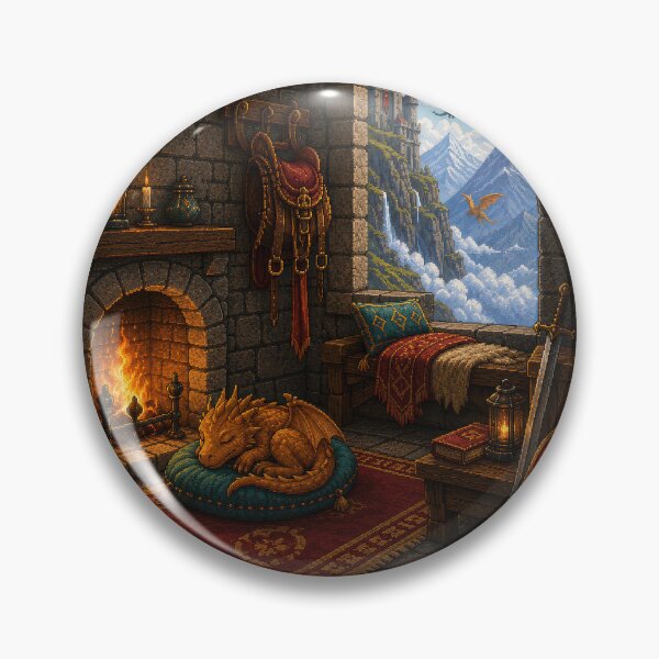 Item preview, Dragon Keeper's Hearth in the Mountain Citadel  designed and sold by Sketchlegacy.