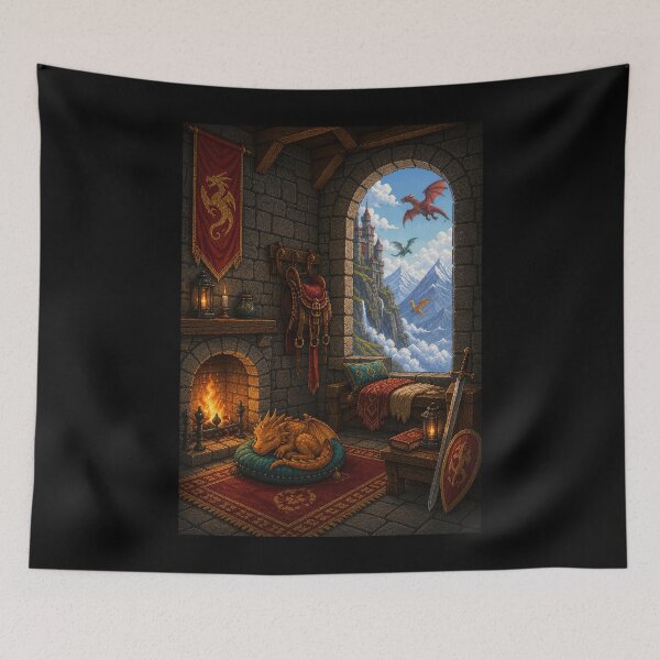 Item preview, Dragon Keeper's Hearth in the Mountain Citadel  designed and sold by Sketchlegacy.