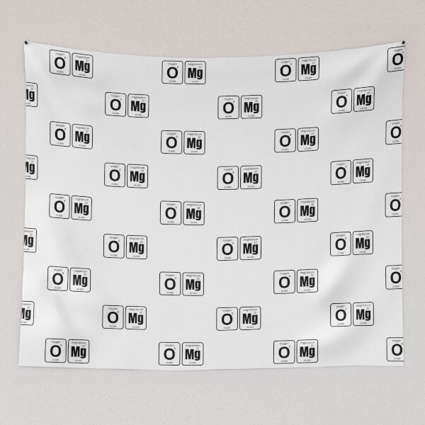 Item preview, OMG Periodic Table Chemistry Pun | Funny Science T-Shirt for Chemists & STEM Lovers designed and sold by M4Dbrand.