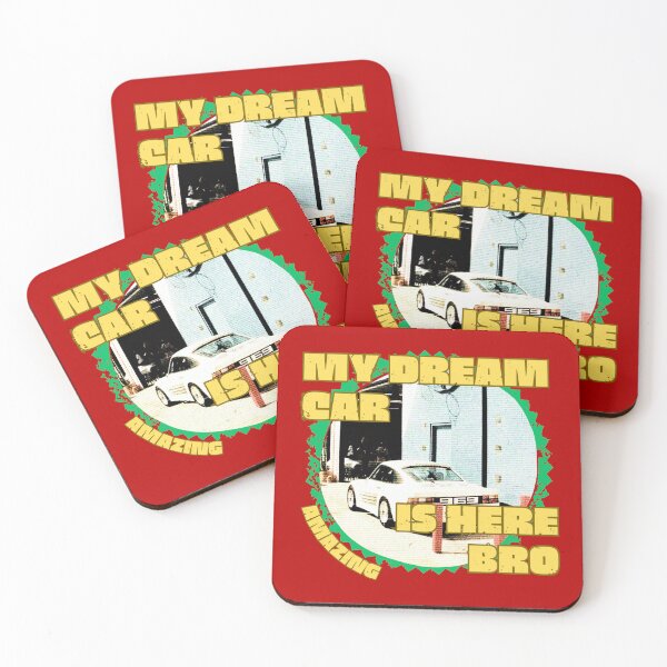 Item preview, My Dream Car Is Here Bro Retro Design designed and sold by VividRebelco.