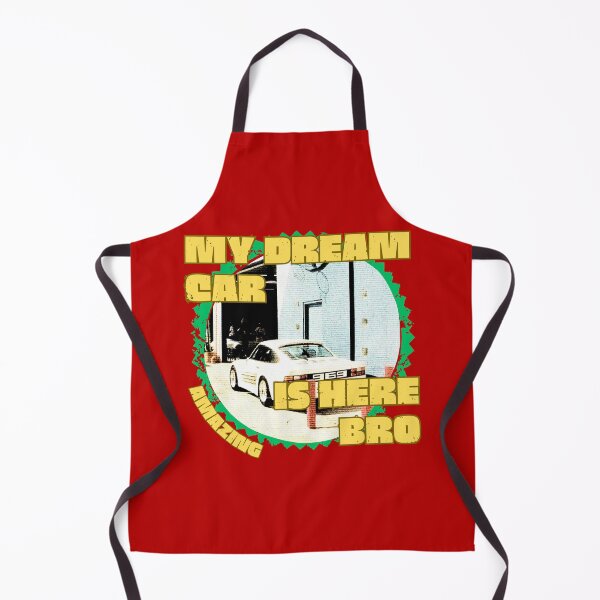 Item preview, My Dream Car Is Here Bro Retro Design designed and sold by VividRebelco.