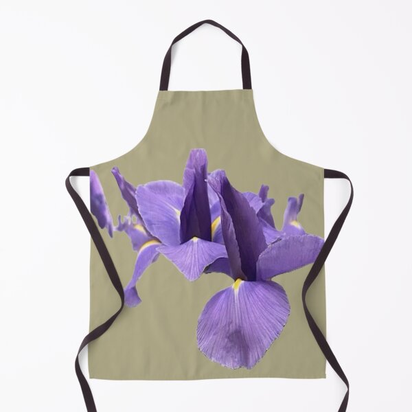 Item preview, Regal Purple Iris Blossom Botanical Cutout designed and sold by BalkanBloom.