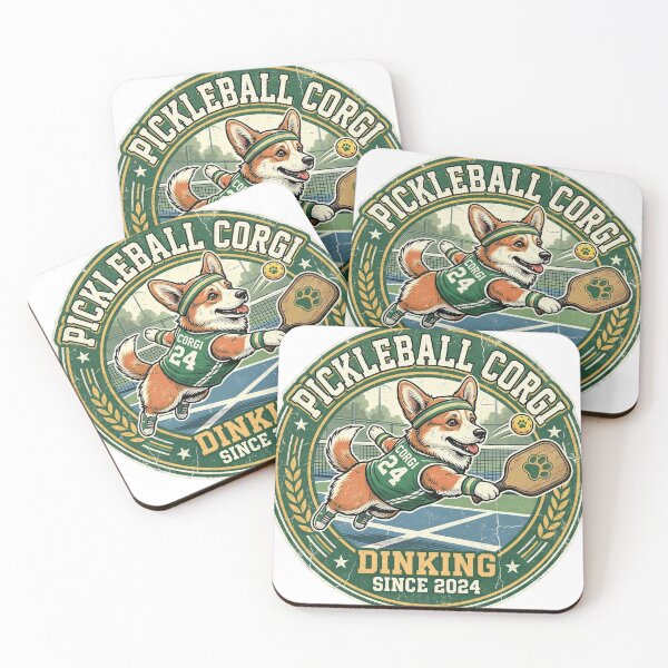 Item preview, Funny Corgi Pickleball Shirt, Pickleball Corgi Dinking Since 2024 Badge Tee, Unique Corgi Pickleball Gift for Dog and Sports Lovers designed and sold by Wearable Canvas...