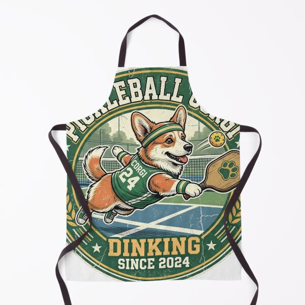 Item preview, Funny Corgi Pickleball Shirt, Pickleball Corgi Dinking Since 2024 Badge Tee, Unique Corgi Pickleball Gift for Dog and Sports Lovers designed and sold by Wearable Canvas...