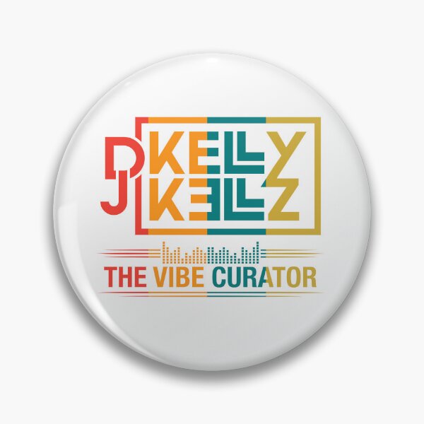 Item preview, DJ Kelly Kellz – The Vibe Curator Retro Colorway designed and sold by kdtcreative.