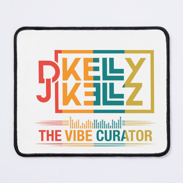 Item preview, DJ Kelly Kellz – The Vibe Curator Retro Colorway designed and sold by kdtcreative.