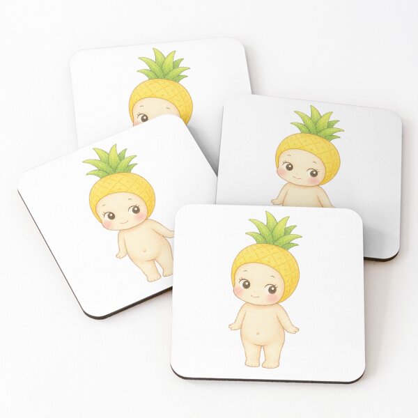 Item preview, Sonny pineapple designed and sold by FeelTheDrawing.