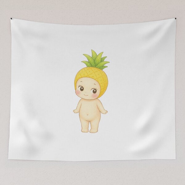 Item preview, Sonny pineapple designed and sold by FeelTheDrawing.
