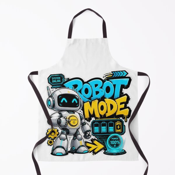 Item preview, Pegatina de graffiti MODO ROBOT PNG | Estética de robot con IA futurista | Vinilo adhesivo de tecnología cibernética para portátil, botella de agua, cuaderno y configuración de juegos designed and sold by Stylestickers55.