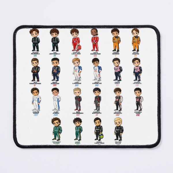 Item preview, 2026 Cute Chibi F1 Drivers designed and sold by Nbrad4d.