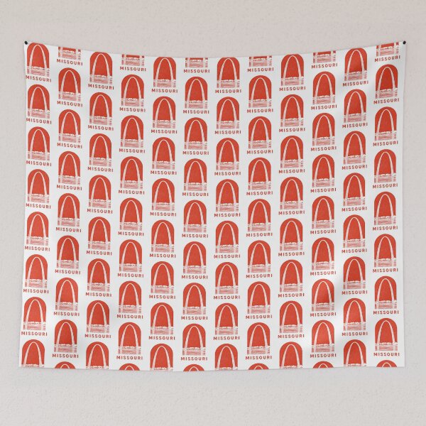 Item preview, Missouri Gateway Arch Block Print designed and sold by tiigerdad.