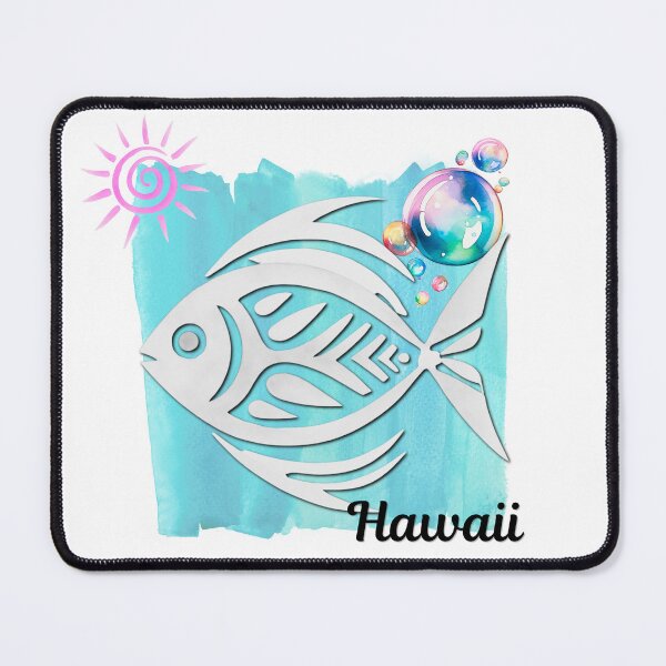 Item preview, Hawaii Tropical Fish Watercolor Beach Design designed and sold by DonnaRaine.