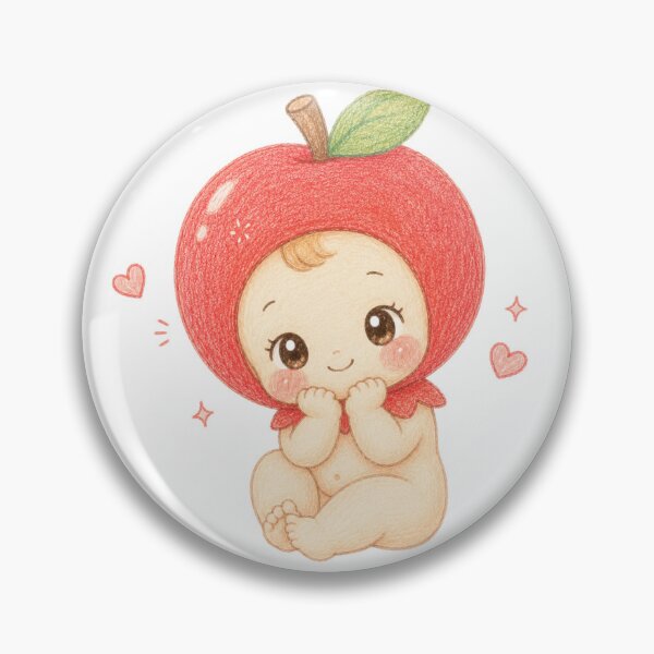 Item preview, Kawaii Sonny Apple designed and sold by FeelTheDrawing.