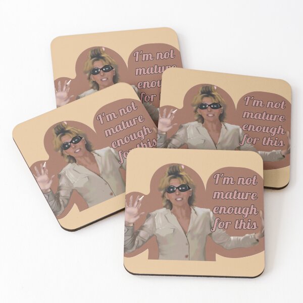 Item preview, Not Mature Enough designed and sold by She’s The Boss.