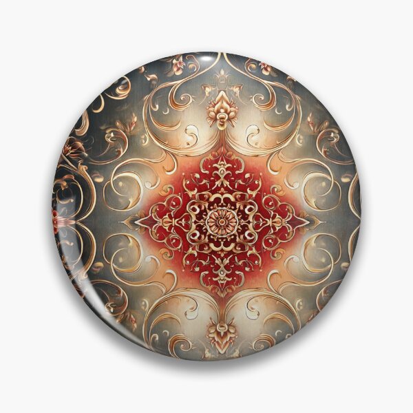 Item preview, Baroque Bloom in Gilded Shadows designed and sold by bloorose.