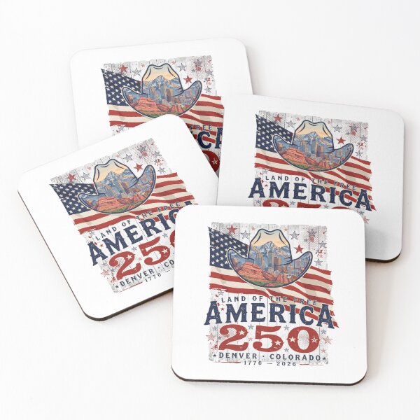 Item preview, America 250 Denver Colorado T-Shirt | Cowboy Hat Skyline Patriotic 1776-2026 Tee v1 designed and sold by DarylWelsh2024.