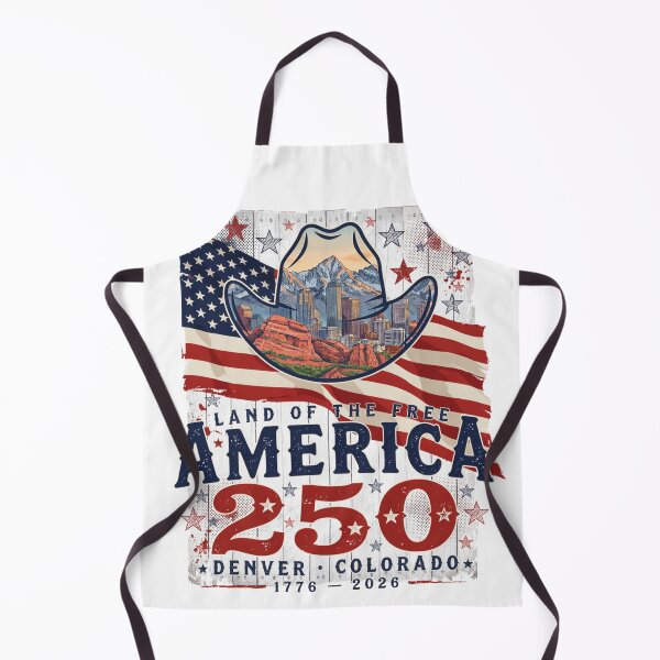 Item preview, America 250 Denver Colorado T-Shirt | Cowboy Hat Skyline Patriotic 1776-2026 Tee v1 designed and sold by DarylWelsh2024.