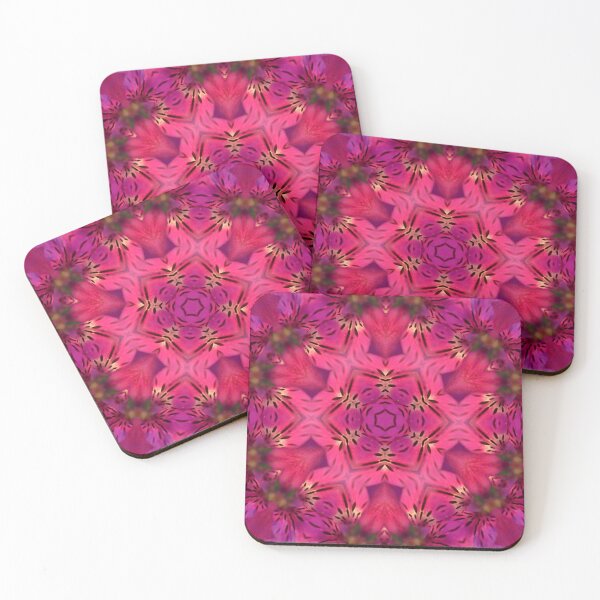 Item preview, Pink Floral Harmony Mandala designed and sold by SilentBloomLab.