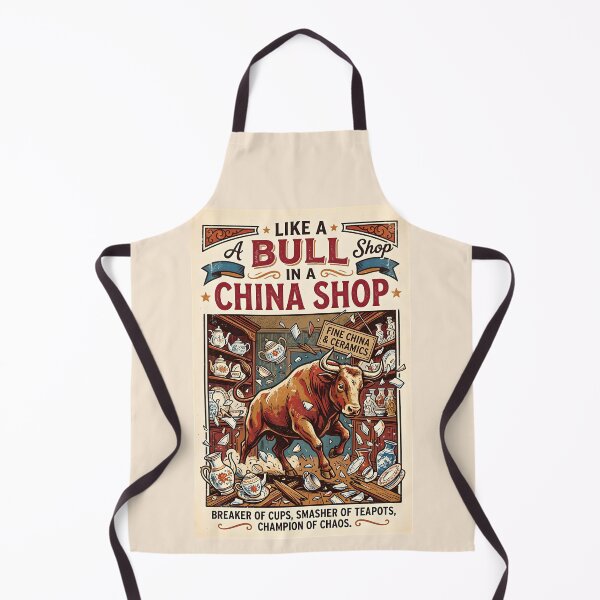 Item preview, Like a bull in a China shop - Champion of chaos designed and sold by ParadoxParadox.