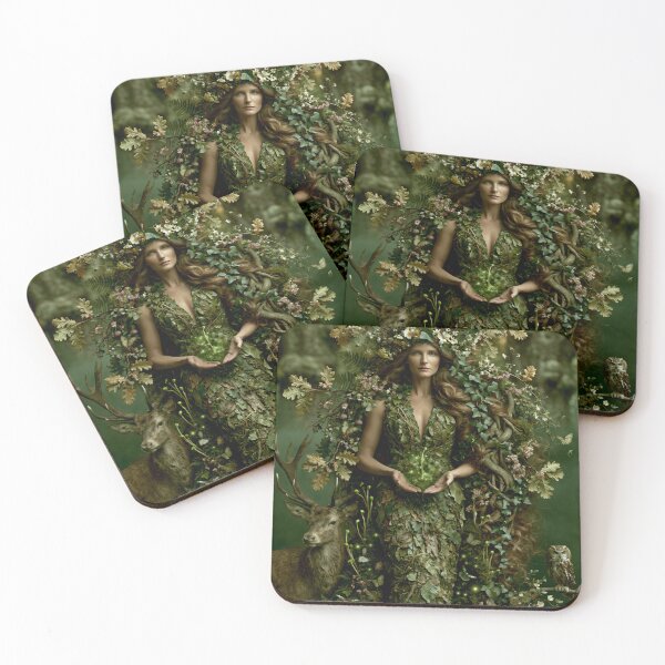 Item preview, The Great Mother – Forest Goddess designed and sold by JLCableStudio.