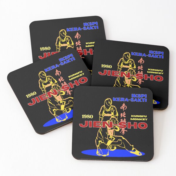 Item preview, Jien Sho Vintage Martial Arts Kung Fu Design designed and sold by NoctivaneStudio.