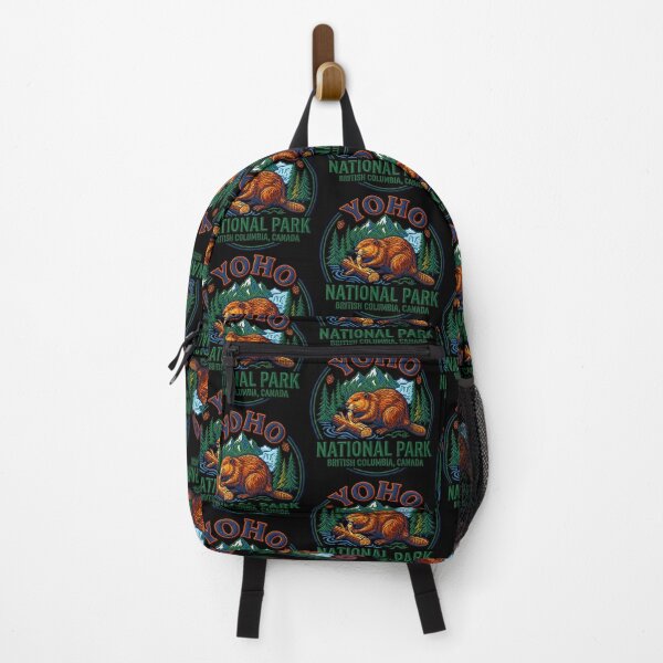 Item preview, Yoho National Park British Columbia Canada Beaver Badge designed and sold by TeeARTHY.
