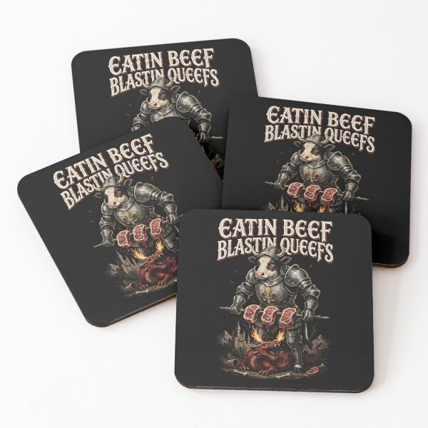 Item preview, Eatin Beef Blastin Queefs Vintage Retro Meme for Sarcastic Humor Lovers designed and sold by Redgiant87x.