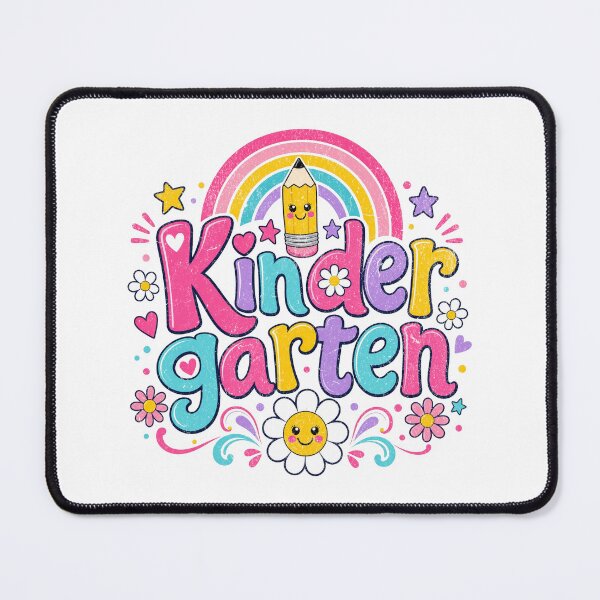 Item preview, Groovy Kindergarten Vibes - Cute Pastel Rainbow Back To School designed and sold by MaxMeadowsTees.