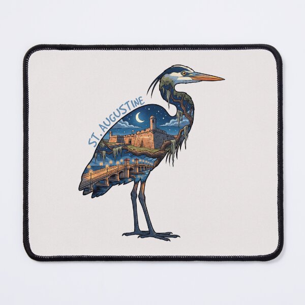 Item preview, St Augustine Florida Blue Heron Bridge of Lions designed and sold by Milasneeze.