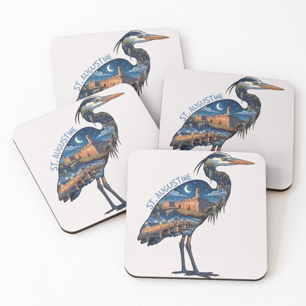 Item preview, St Augustine Florida Blue Heron Bridge of Lions designed and sold by Milasneeze.