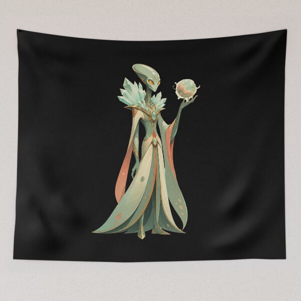 Item preview, The Celestial Envoy and the Living Planet  designed and sold by Sketchlegacy.