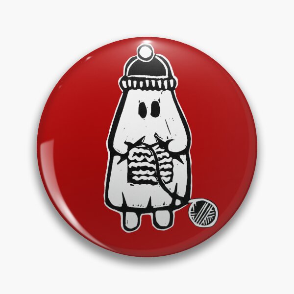 Item preview, Purl-tergeist the knitting ghost designed and sold by Liminal Lino.