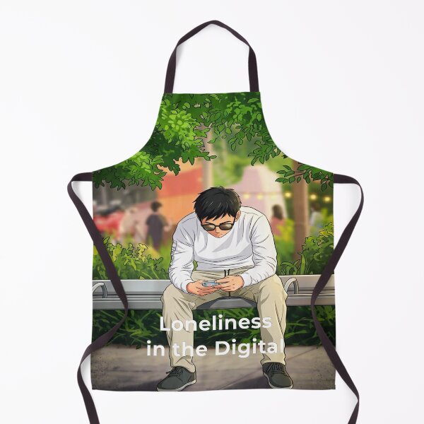 Item preview, Loneliness in the Digital Age designed and sold by Dabbah Studio.