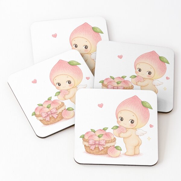 Item preview, Peach Sonny picking designed and sold by FeelTheDrawing.