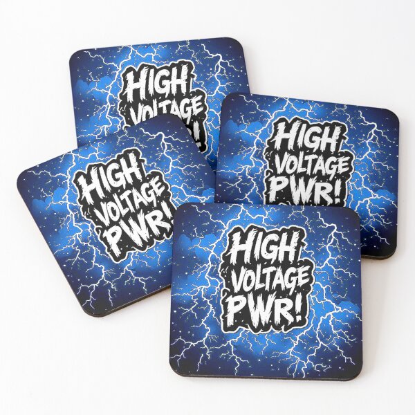 Item preview, Motivational Quote about Find Inner Strength HIGH VOLTAGE PWR! designed and sold by Giulivo Store Graphic.