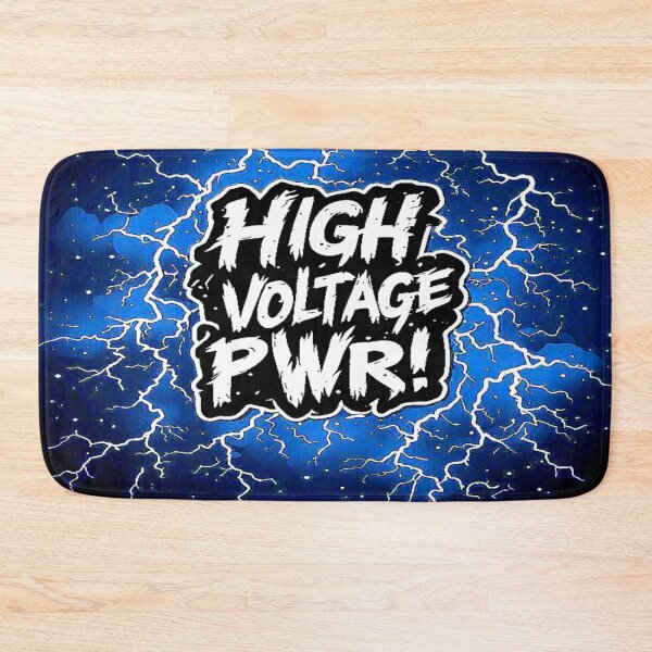 Item preview, Motivational Quote about Find Inner Strength HIGH VOLTAGE PWR! designed and sold by Giulivo Store Graphic.