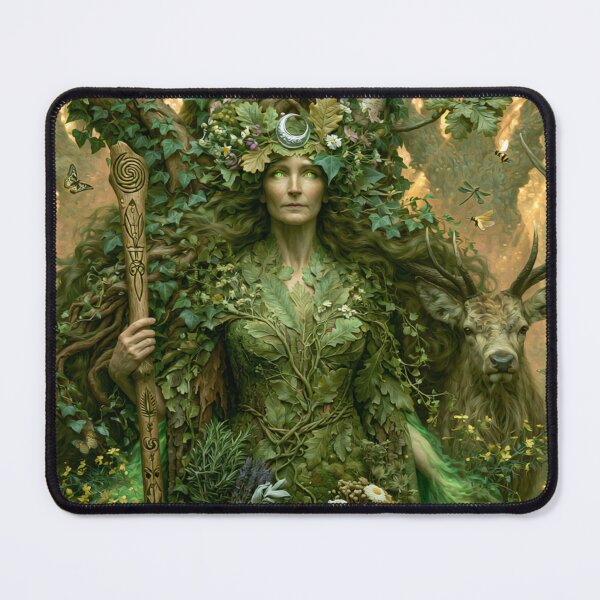 Item preview, The Great Mother – Forest Goddess designed and sold by JLCableStudio.