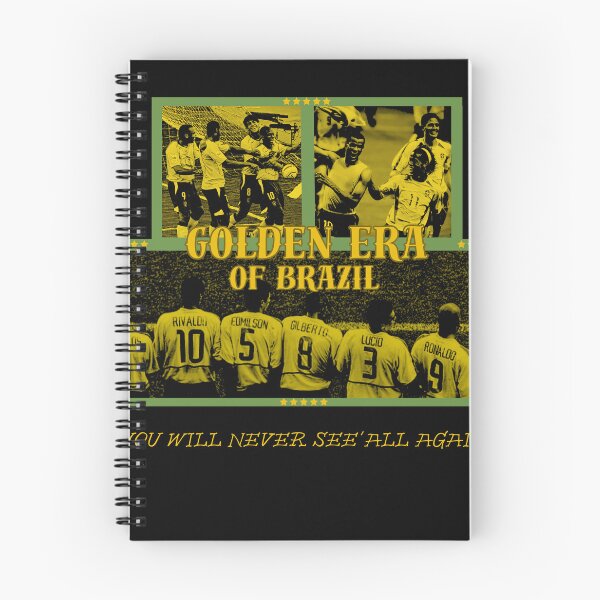 Item preview, Golden Era of Brazil Vintage Football Tribute designed and sold by NoctivaneStudio.