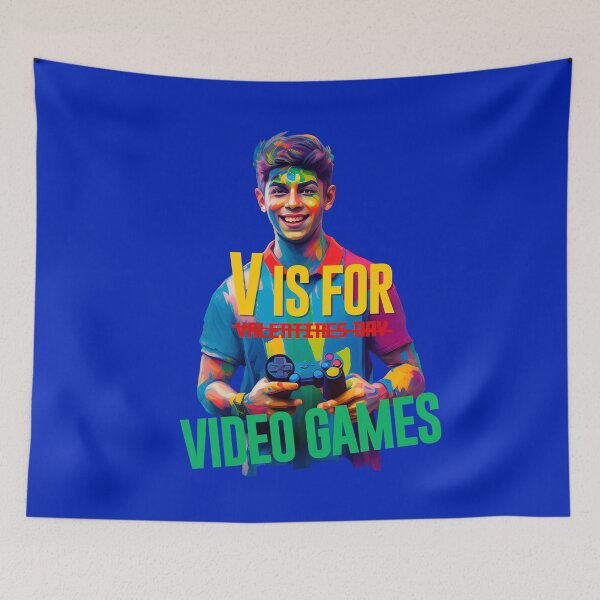 Item preview, Love and Gaming: The Perfect Match for Valentine's Day designed and sold by elcarnero.