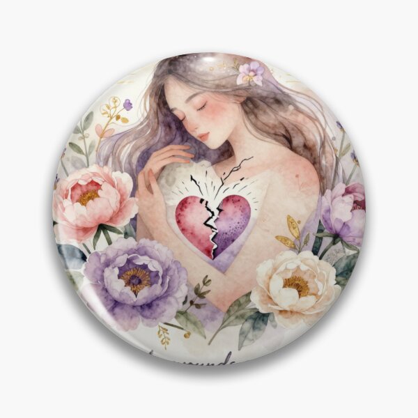 Item preview, Healing After Heartbreak Inspirational Quote designed and sold by Fresh Starts.