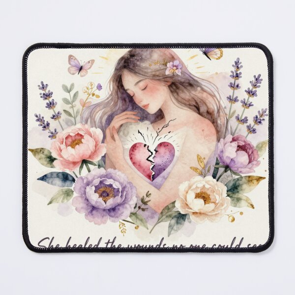 Item preview, Healing After Heartbreak Inspirational Quote designed and sold by Fresh Starts.