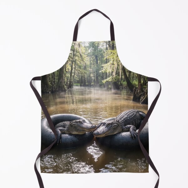 Item preview, Alligators Parley in the Atchafalaya Swamp designed and sold by Tridentulus.
