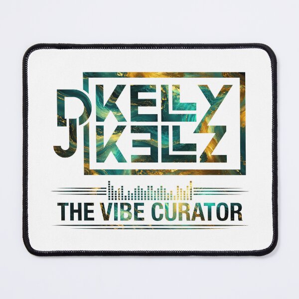 Item preview, DJ Kelly Kellz – The Vibe Curator Luxe Marble designed and sold by kdtcreative.